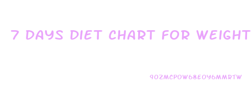 7 Days Diet Chart For Weight Loss In Hindi