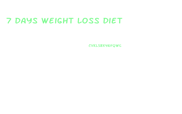 7 Days Weight Loss Diet