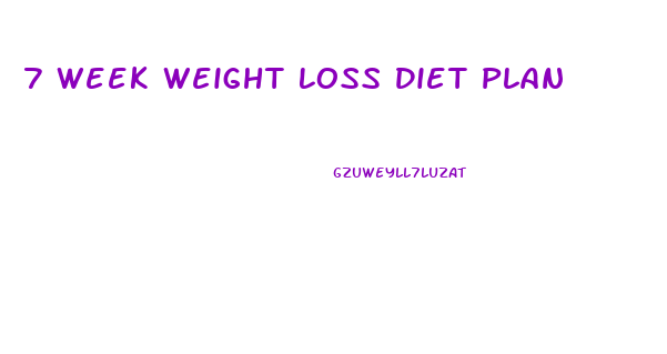 7 Week Weight Loss Diet Plan