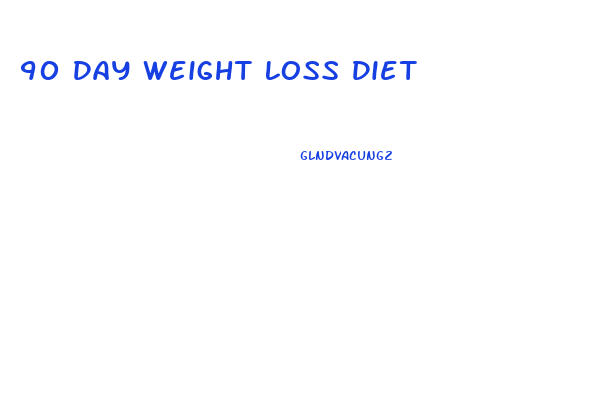 90 Day Weight Loss Diet