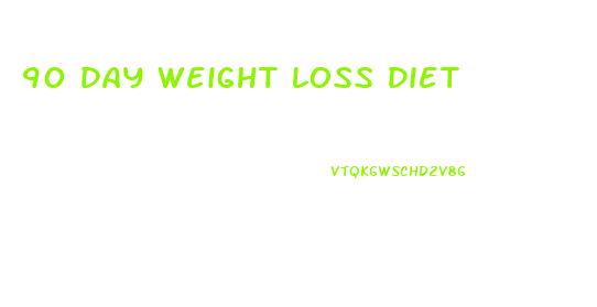 90 Day Weight Loss Diet