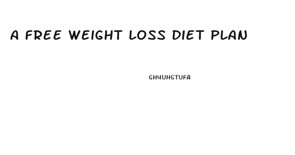 A Free Weight Loss Diet Plan