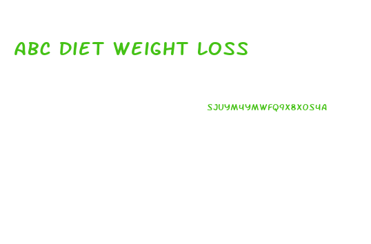 Abc Diet Weight Loss