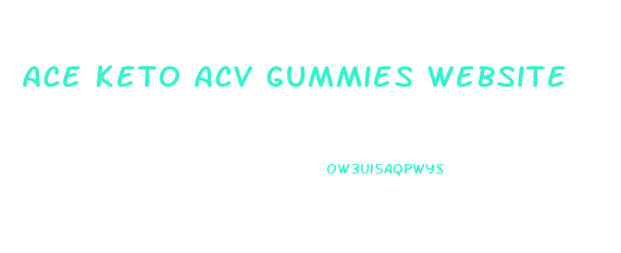 Ace Keto Acv Gummies Website