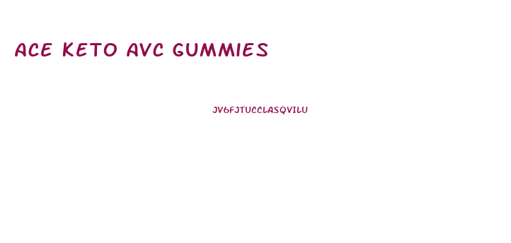 Ace Keto Avc Gummies