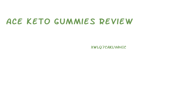 Ace Keto Gummies Review