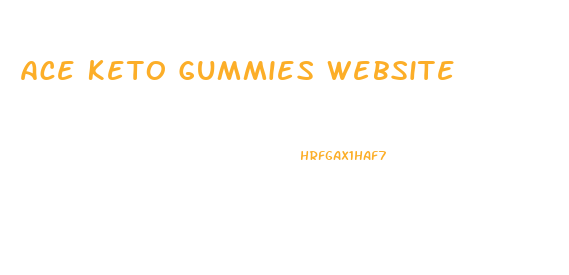 Ace Keto Gummies Website