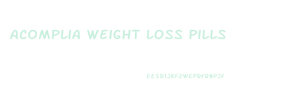 Acomplia Weight Loss Pills