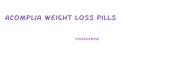 Acomplia Weight Loss Pills