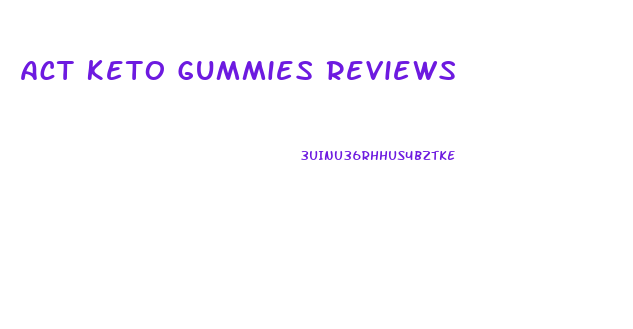 Act Keto Gummies Reviews
