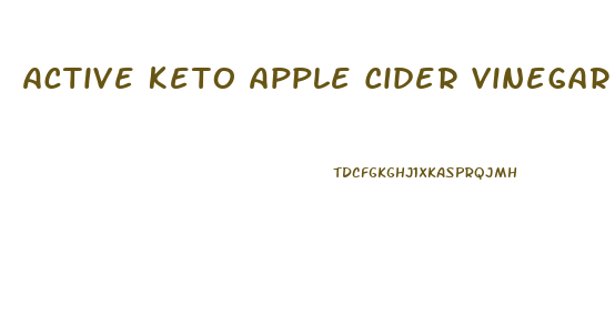 Active Keto Apple Cider Vinegar Gummies