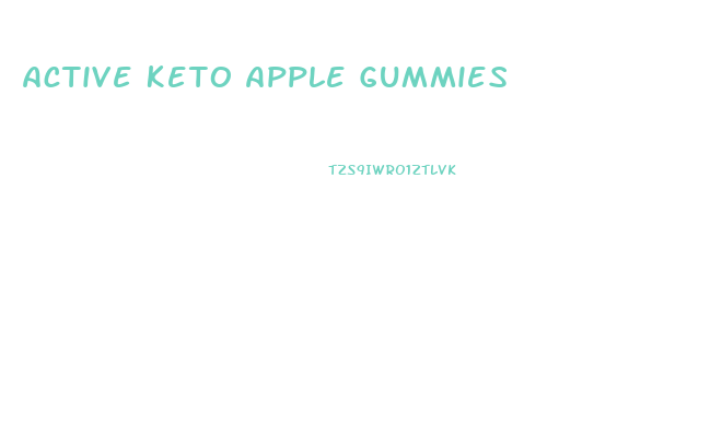 Active Keto Apple Gummies