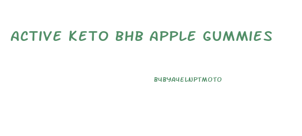 Active Keto Bhb Apple Gummies