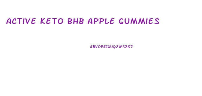 Active Keto Bhb Apple Gummies
