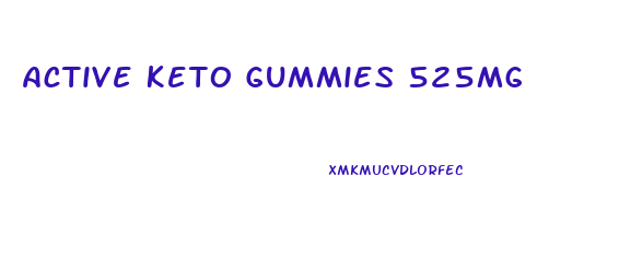 Active Keto Gummies 525mg