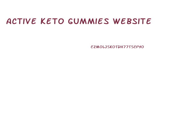 Active Keto Gummies Website