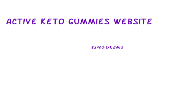 Active Keto Gummies Website