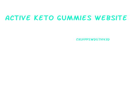 Active Keto Gummies Website