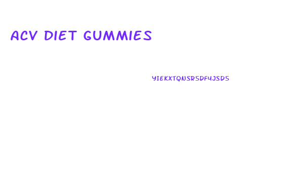 Acv Diet Gummies