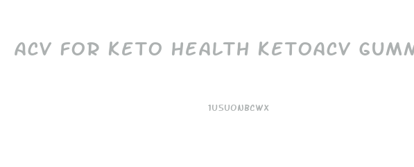 Acv For Keto Health Ketoacv Gummies Acvbhb 750mg