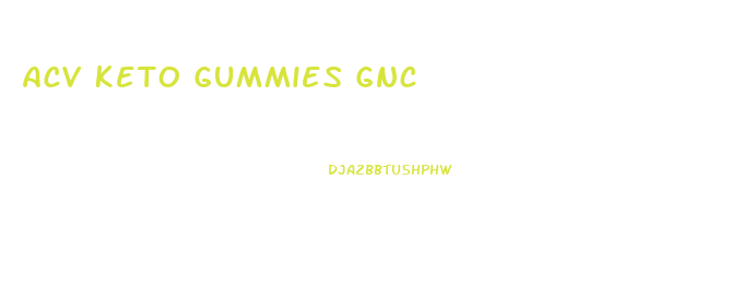 Acv Keto Gummies Gnc