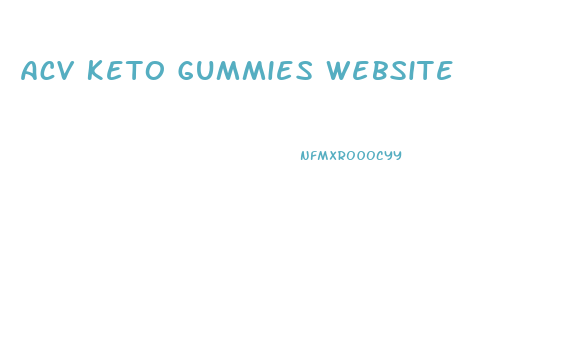 Acv Keto Gummies Website