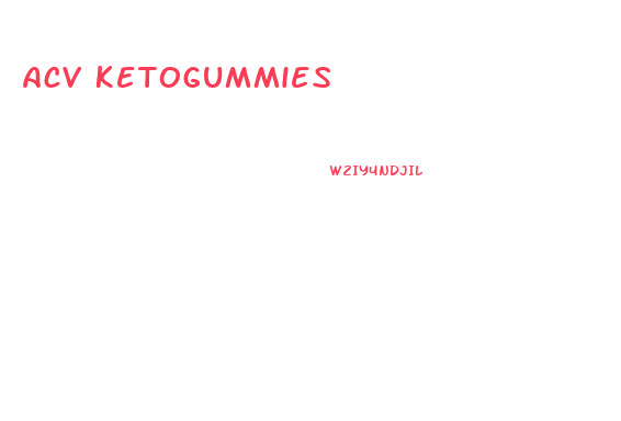 Acv Ketogummies