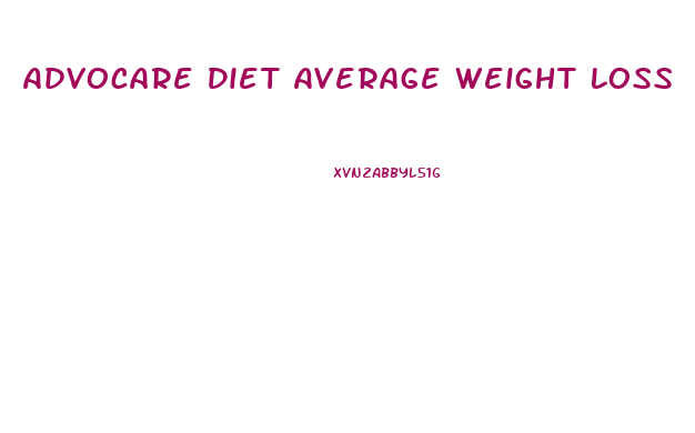 Advocare Diet Average Weight Loss