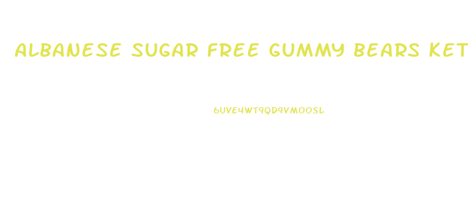 Albanese Sugar Free Gummy Bears Keto