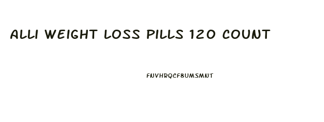 Alli Weight Loss Pills 120 Count