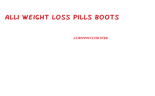 Alli Weight Loss Pills Boots