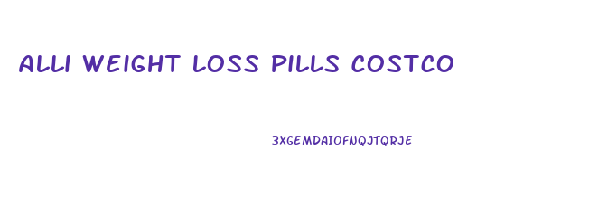 Alli Weight Loss Pills Costco