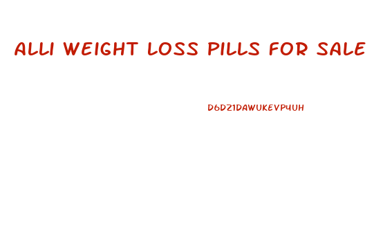 Alli Weight Loss Pills For Sale