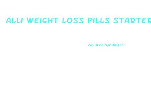 Alli Weight Loss Pills Starter Pack