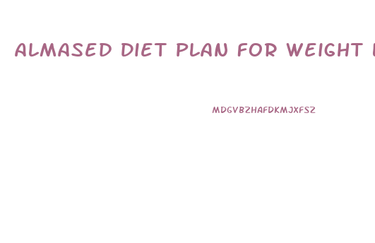 Almased Diet Plan For Weight Loss