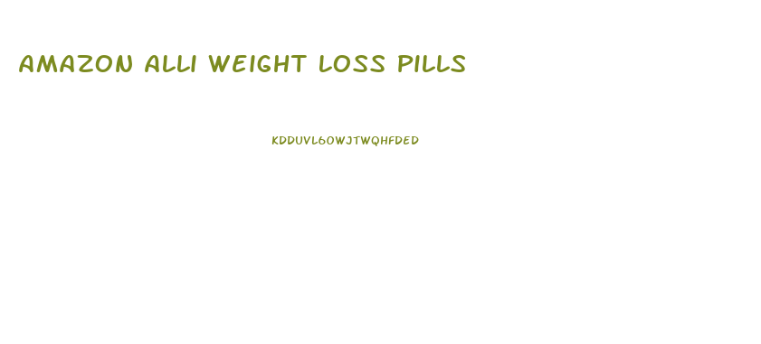 Amazon Alli Weight Loss Pills