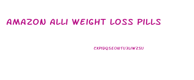 Amazon Alli Weight Loss Pills