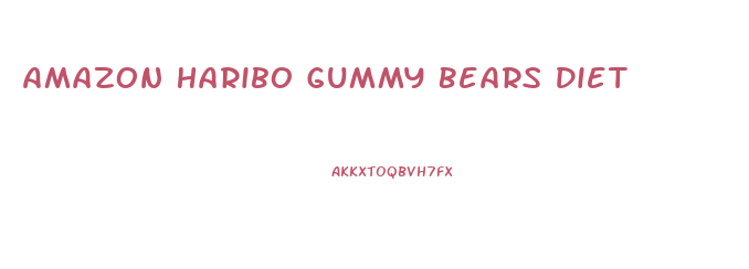 Amazon Haribo Gummy Bears Diet