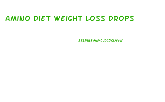 Amino Diet Weight Loss Drops