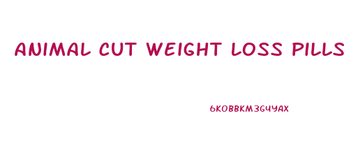 Animal Cut Weight Loss Pills