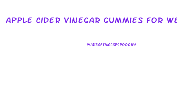 Apple Cider Vinegar Gummies For Weight Loss Amazon