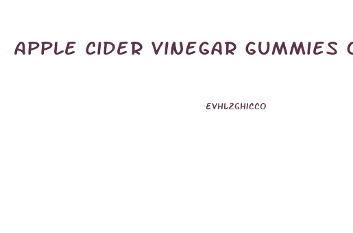 Apple Cider Vinegar Gummies On Keto