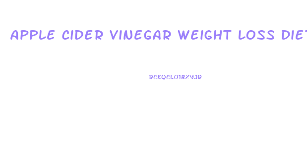 Apple Cider Vinegar Weight Loss Diet Recipe