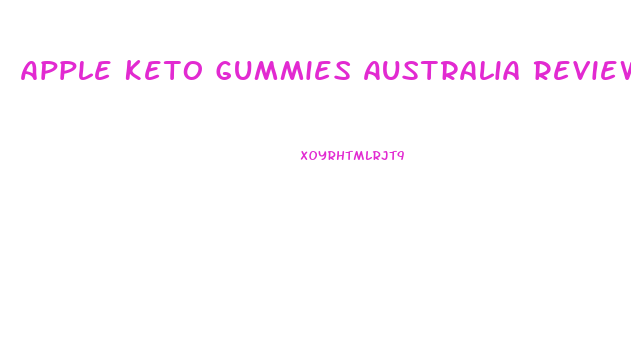 Apple Keto Gummies Australia Reviews