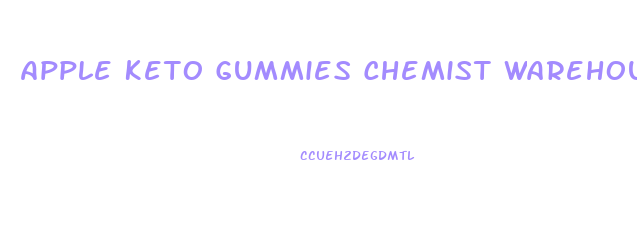 Apple Keto Gummies Chemist Warehouse
