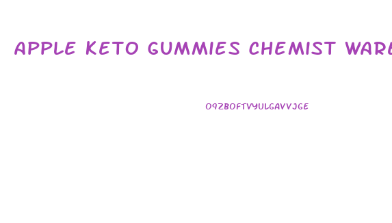 Apple Keto Gummies Chemist Warehouse