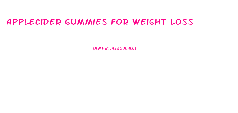 Applecider Gummies For Weight Loss