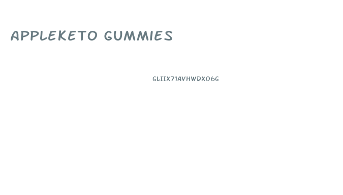 Appleketo Gummies