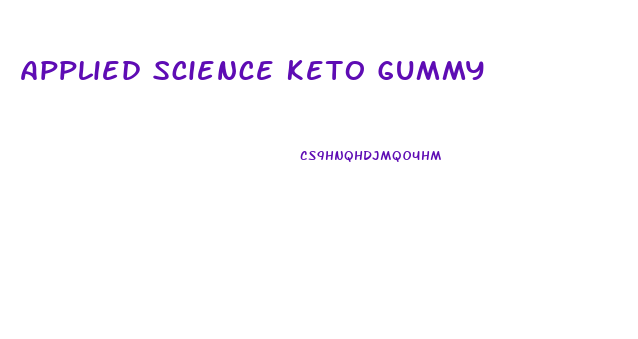 Applied Science Keto Gummy